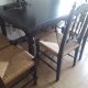 Dining table with 5 chairs