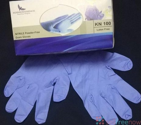 Nitrile gloves powder free and PPE products