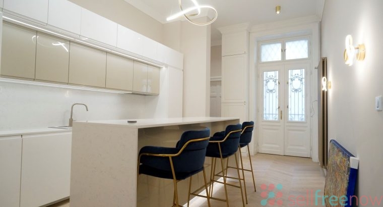 3-rooms luxury apartment in Budapest center