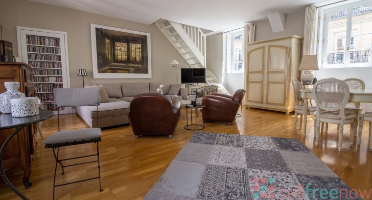 Superb duplex – heart of the 2nd district of Paris